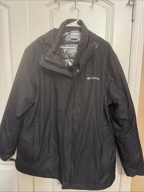 Columbia Men's Black Waterproof Shell Jacket